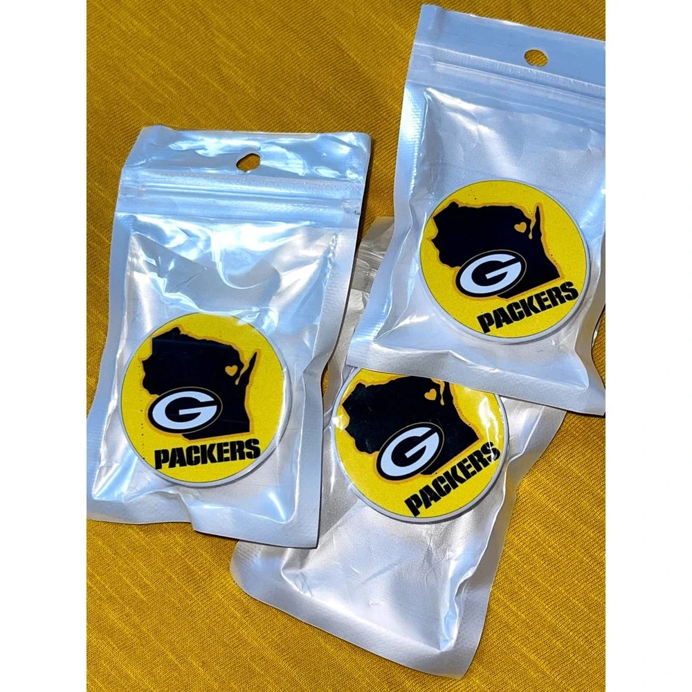 Green Bay Football Pop Up Phone Accessory With Super Strong Glue